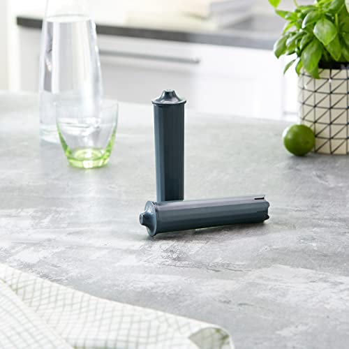 JURA CLARIS Smart filter installed in a Jura machine for consistent water quality.