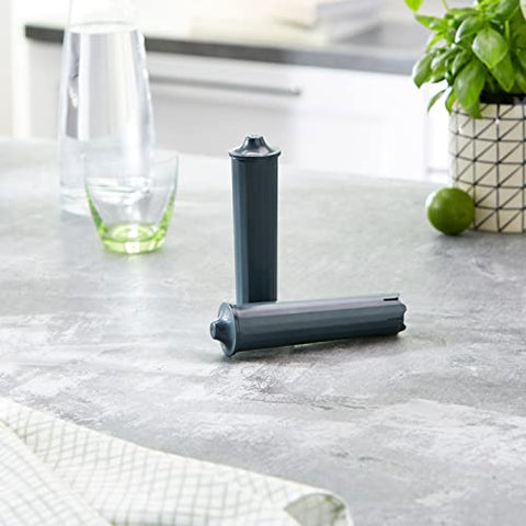 JURA CLARIS Smart filter installed in a Jura machine for consistent water quality.