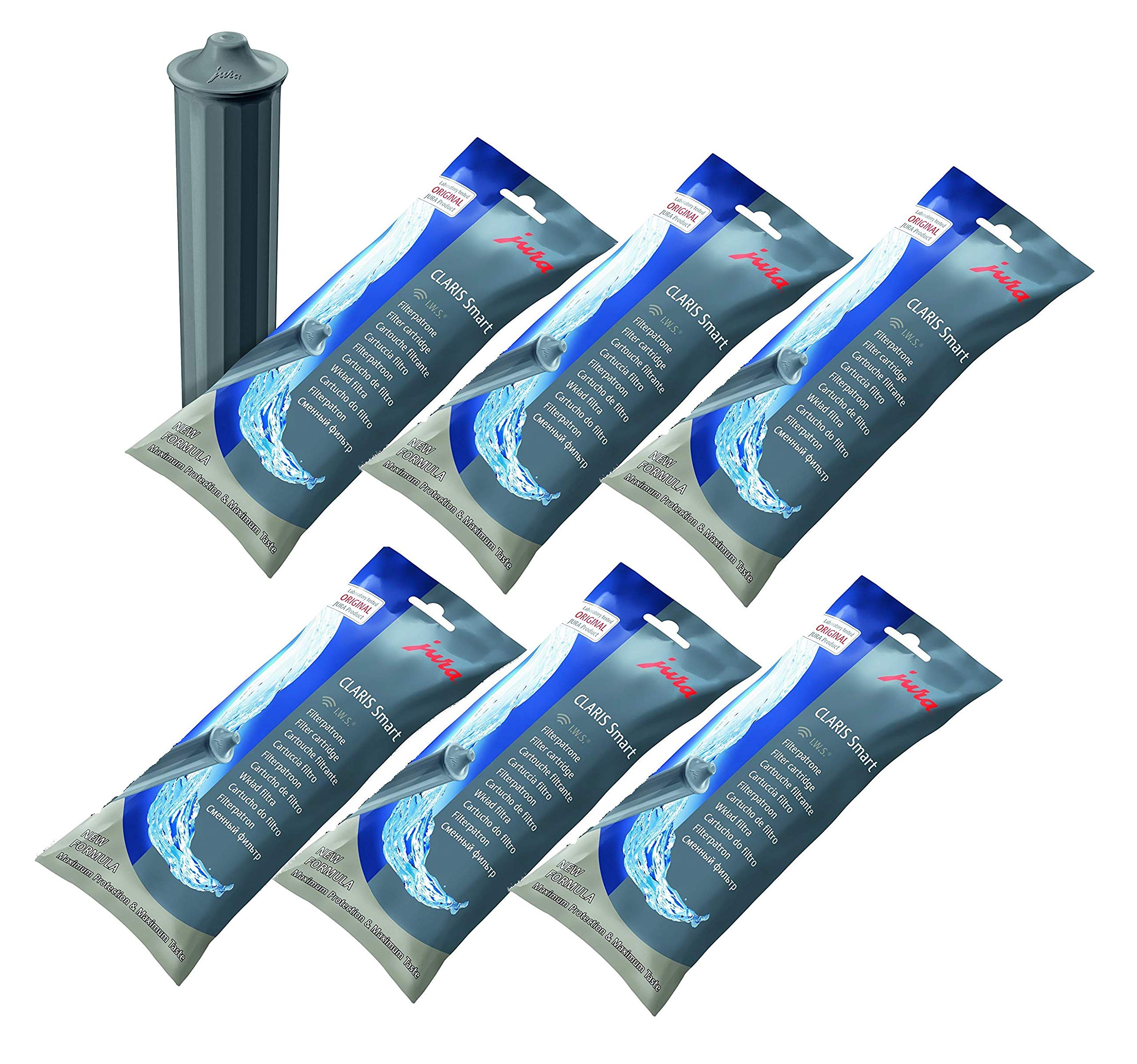 JURA Claris Smart 6-pack filters for I.W.S. machines, improve water quality