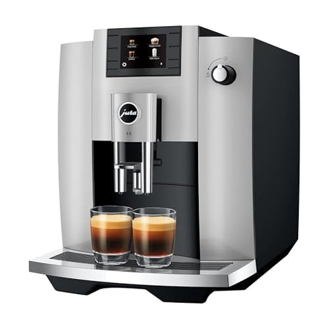 Jura E6 Platinum 15465 espresso cup with balanced crema