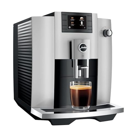 Jura E6 Platinum 15465 grinder in action delivering richer aroma