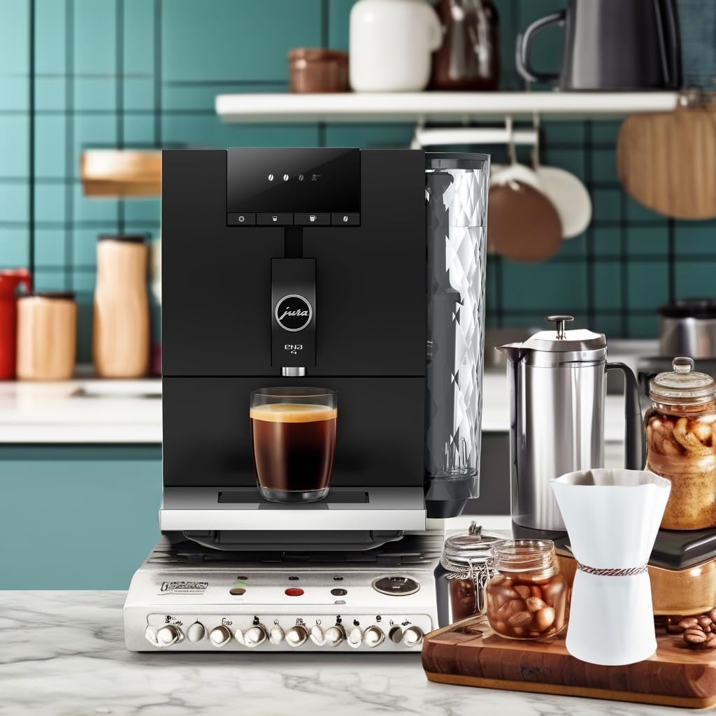JURA ENA 4 bean-to-cup convenience presents fresh coffee options at home