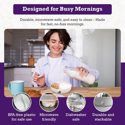 Just Artifacts Just Crunch durable lightweight bowls for kids and travel