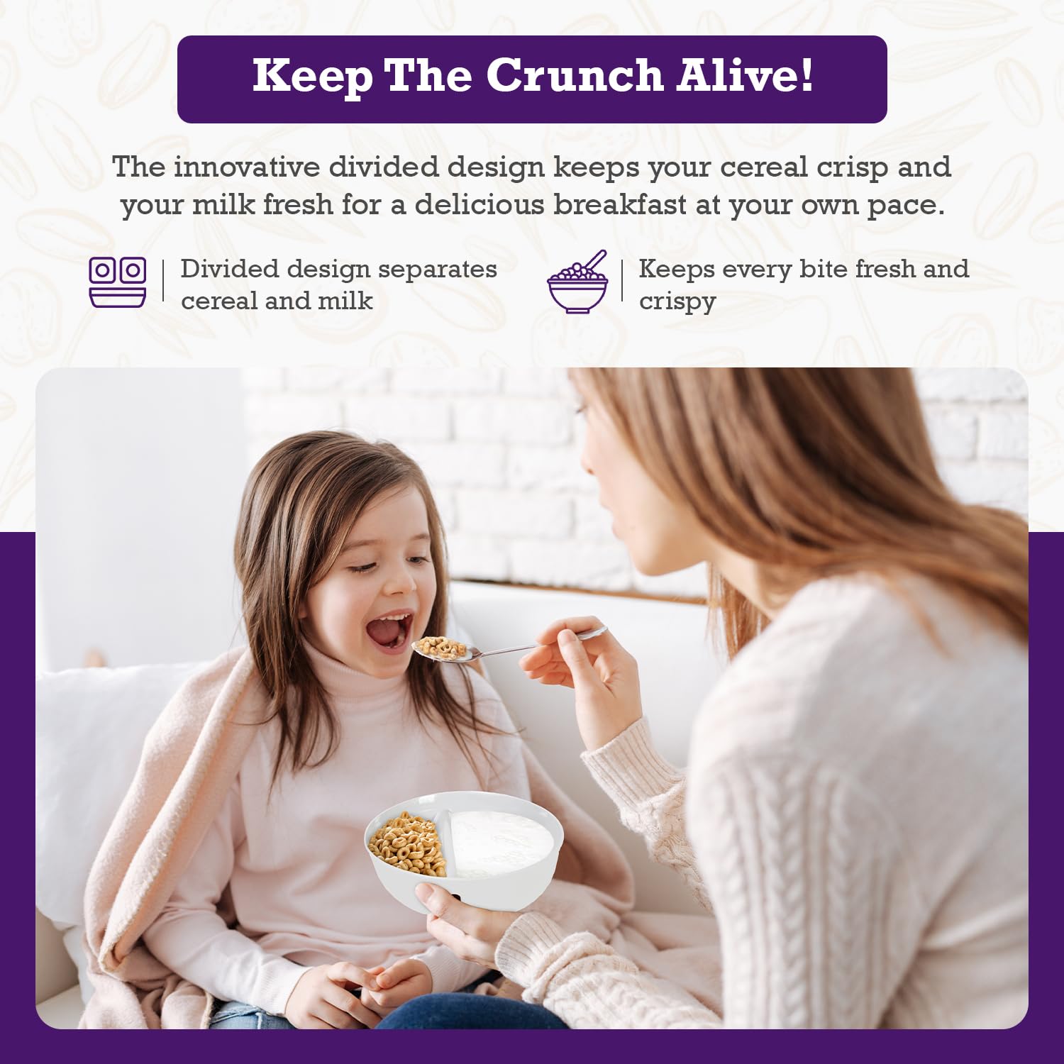 Just Artifacts Just Crunch multipurpose bowl for yogurt and berries