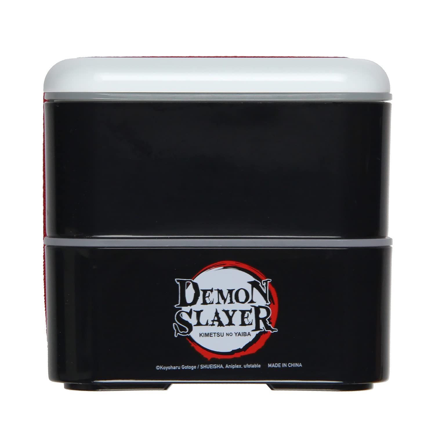 JUST FUNKY Demon Slayer snap-closure keeps contents secure and easy to open.