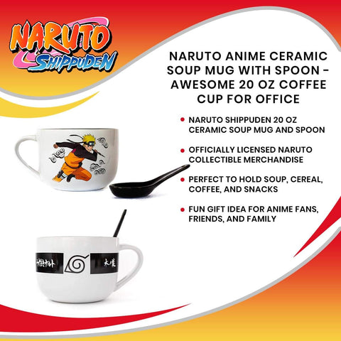 JUST FUNKY Naruto mug ideal for home, office or restaurant use