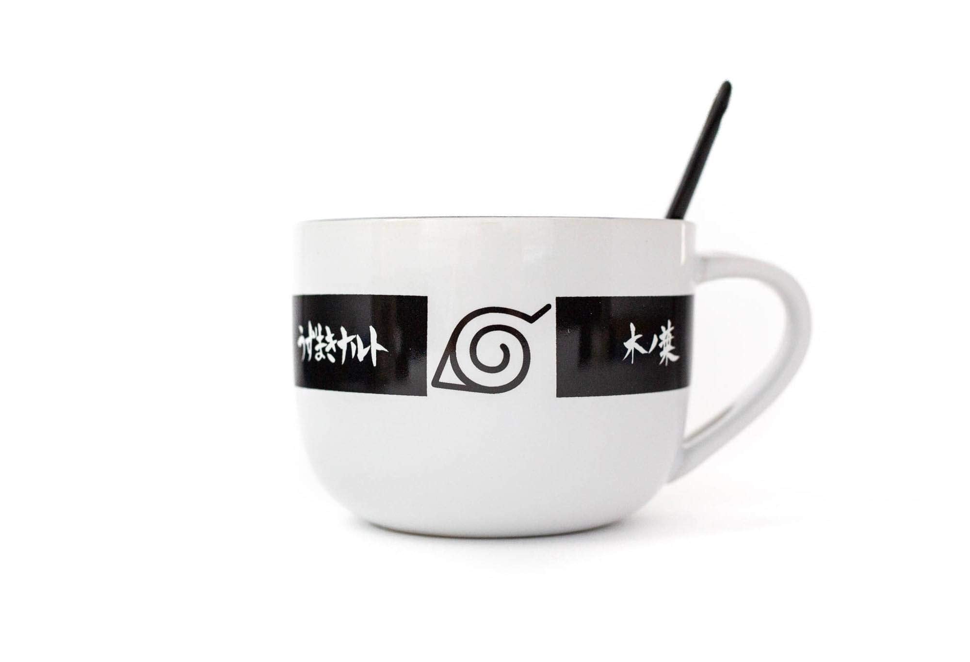 JUST FUNKY Naruto kanji Uzumaki side print, iconic design for fans