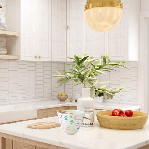 Dining setup featuring the Sailor Moon bowl for everyday meals