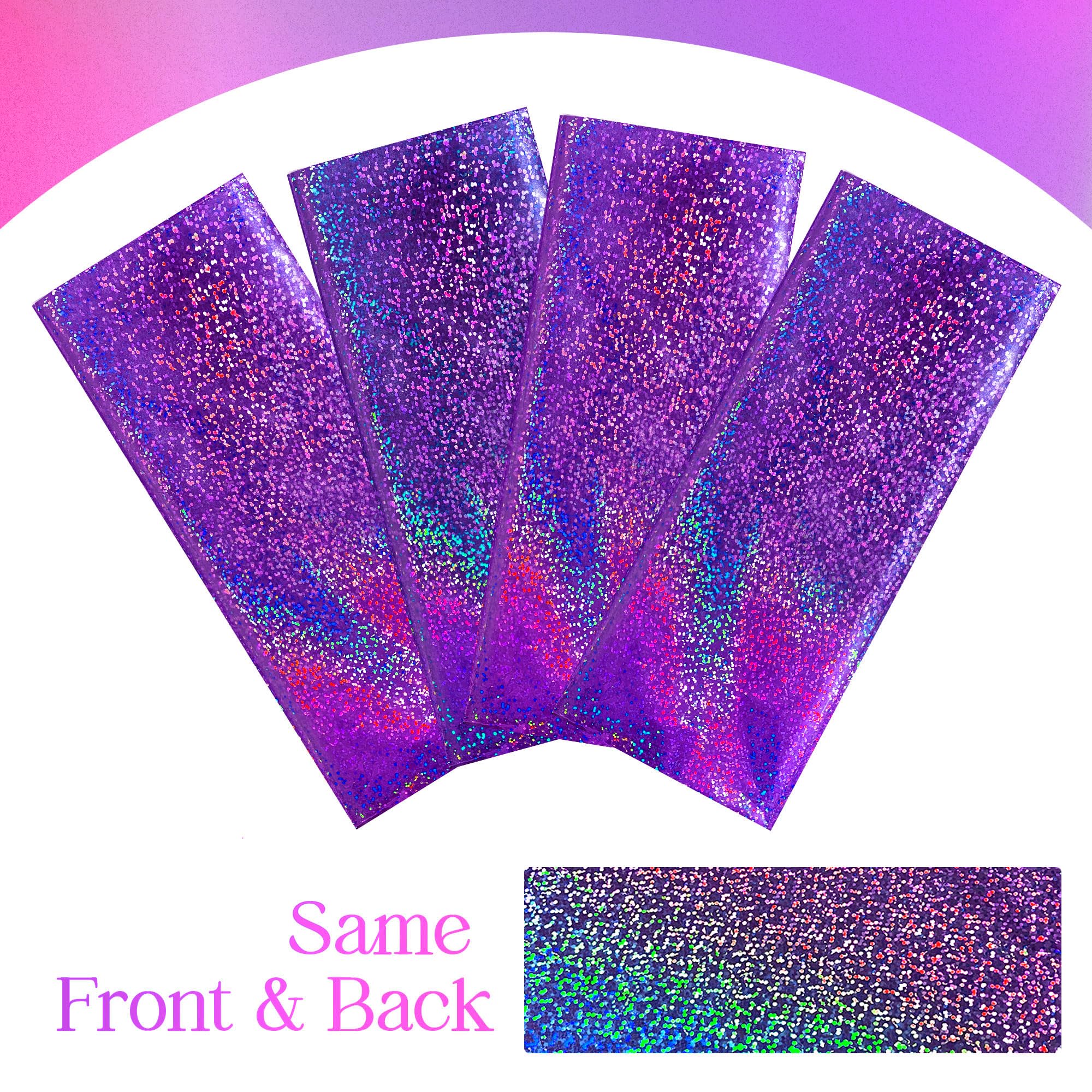 Just Shimmer Sparkling Laser Shine Tablecloth iridescent-finish enhances reflections