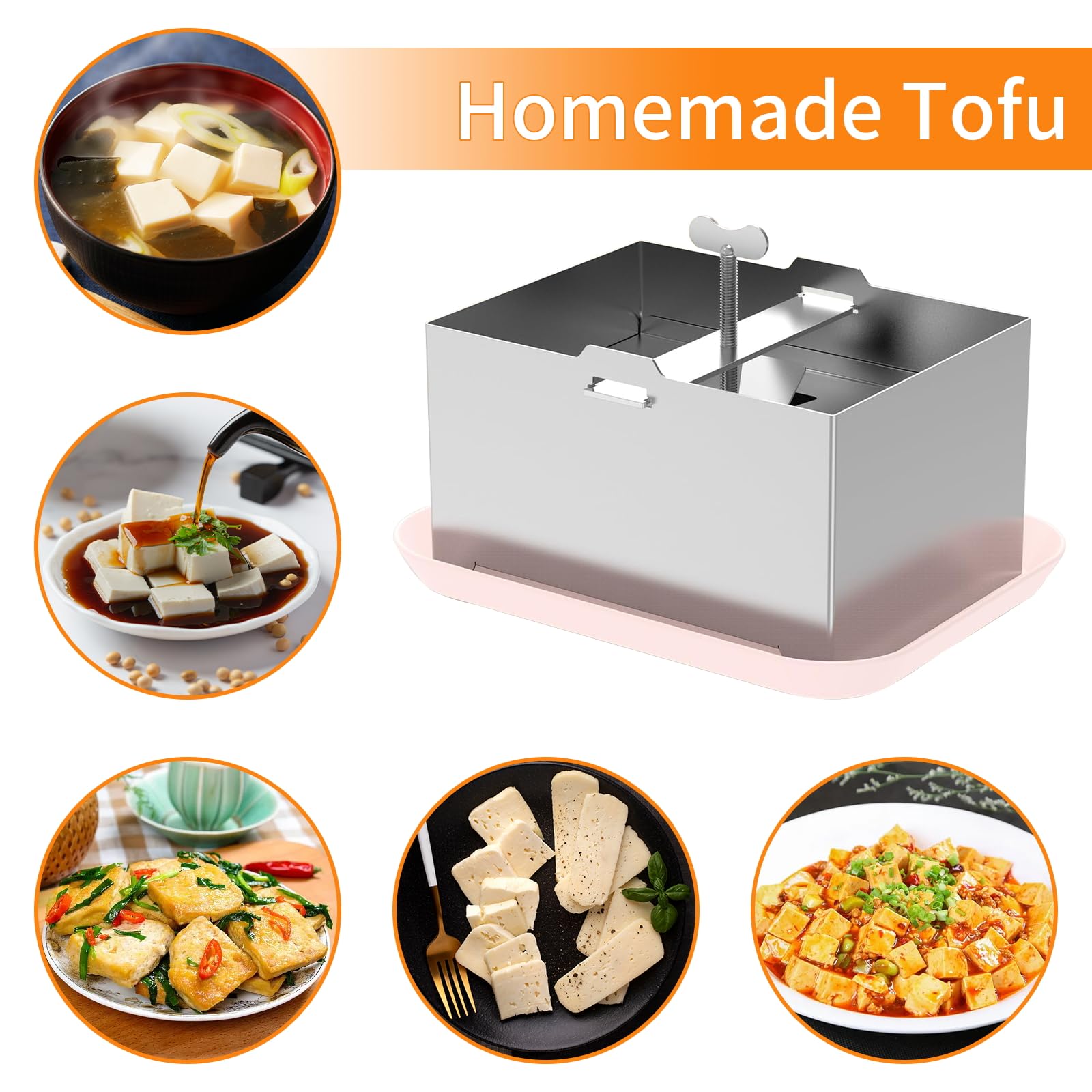 JUSTHERE Tofu Press yields paneer-ready texture with even moisture removal