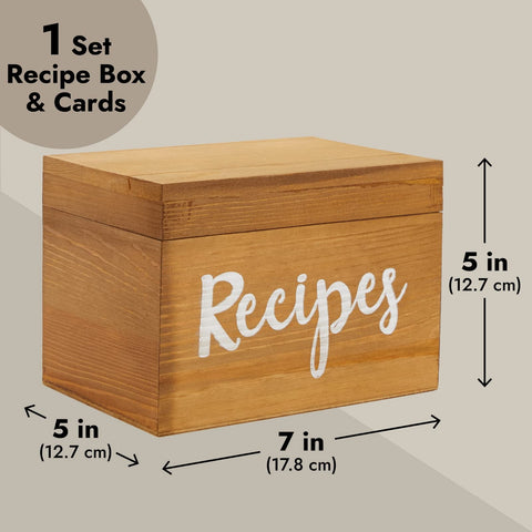 Juvale 60 blank recipe cards for building a cookbook collection.