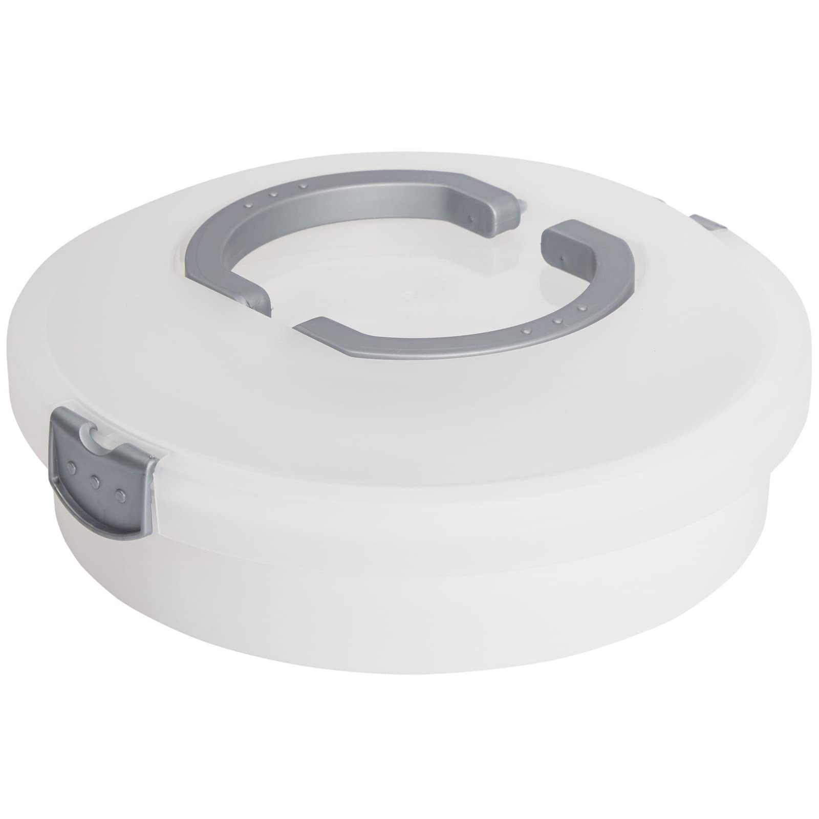 Juvale Christmas dessert carrier keeps treats organized for festive meals.