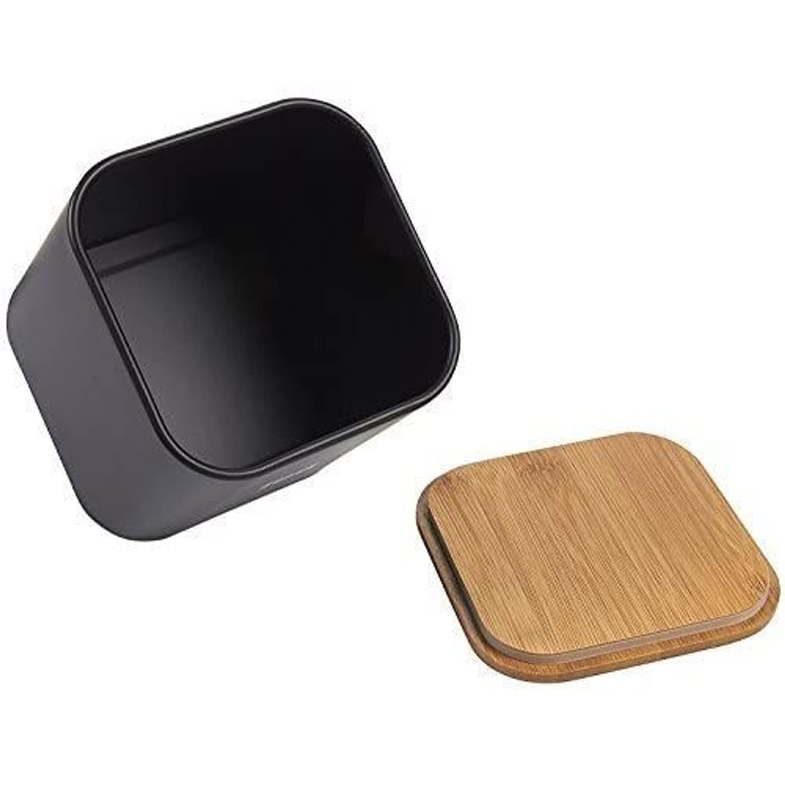 Juvale sugar canister ready for daily use with tight-seal lid.