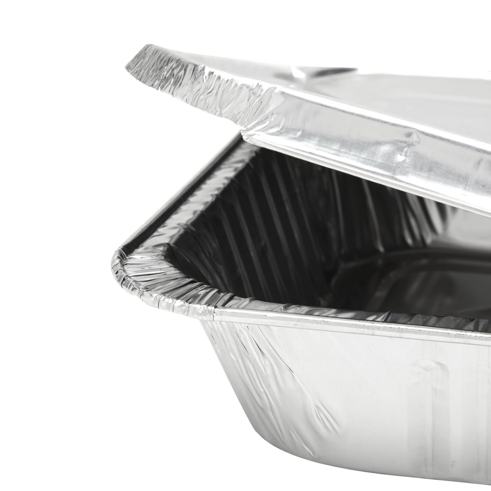 Juvale full-curl rim pans with lids for safer handling.