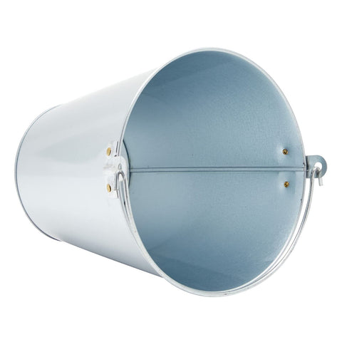 Juvale galvanized bucket serves as a centerpiece or beer caddy.