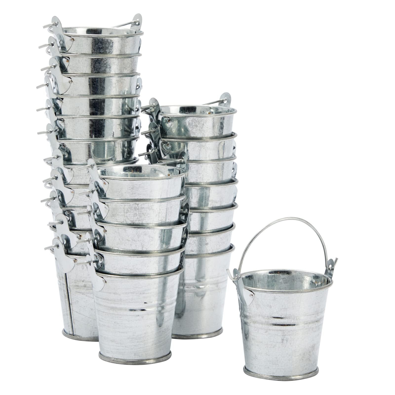 Juvale mini buckets for classroom organization of small items