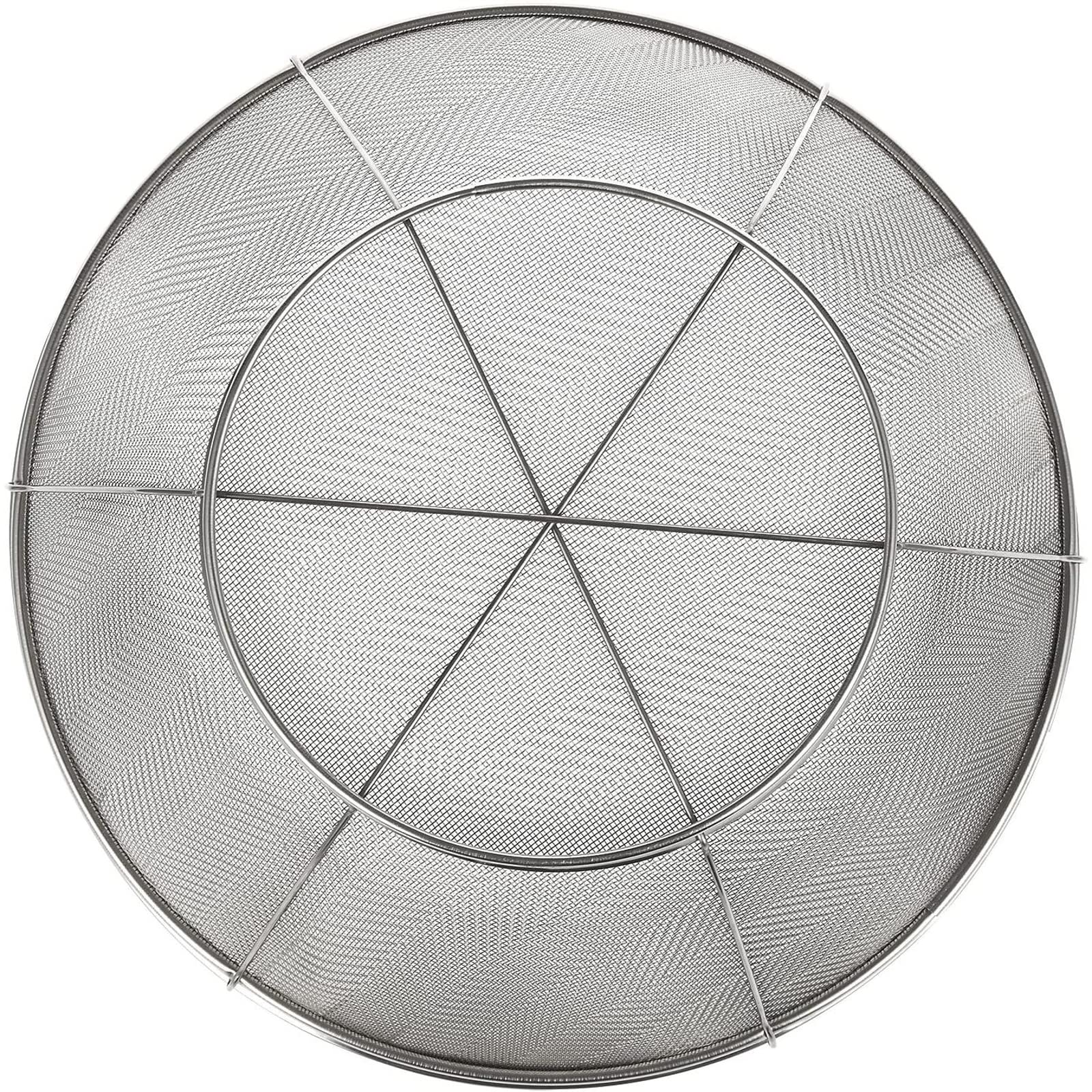Juvale stable-design strainer resting securely on a counter