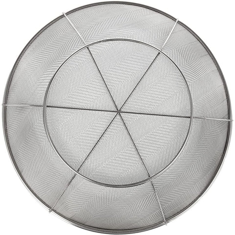 Juvale stable-design strainer resting securely on a counter