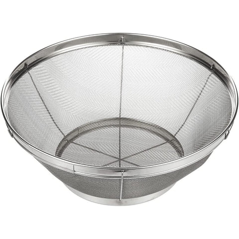 Juvale stainless steel fine mesh strainer shown for precise rinsing tasks
