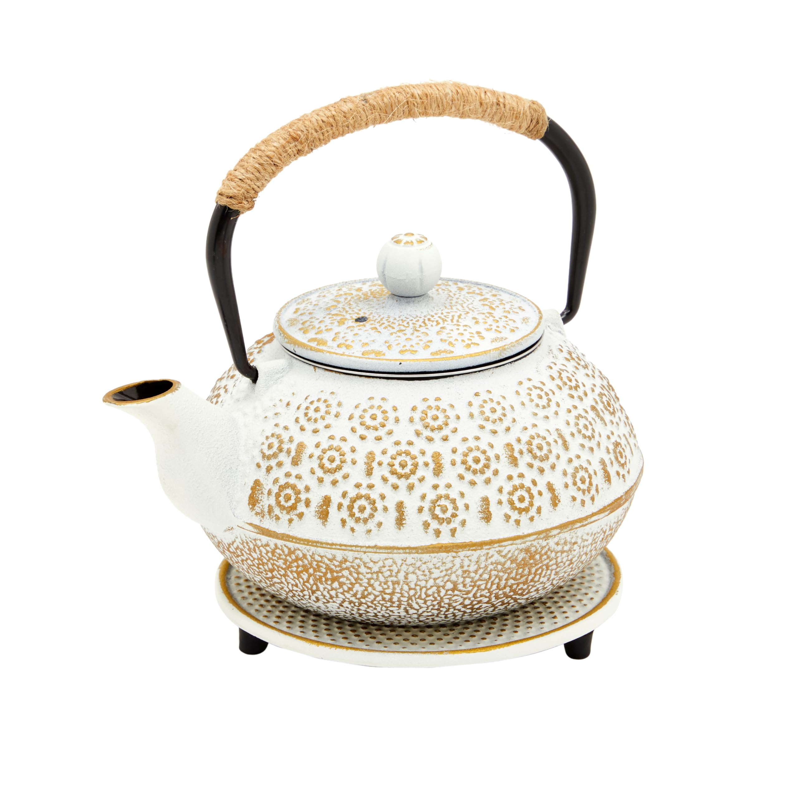 Juvale kettle preserves heat for longer, enhancing tea flavors over time.