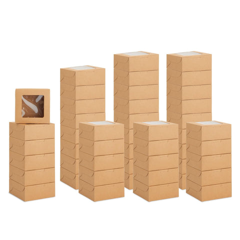 Juvale transport-friendly treat box protects desserts during delivery and events.