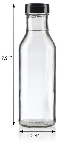 JUVITUS 12oz bottle side view with cap for durable storage.