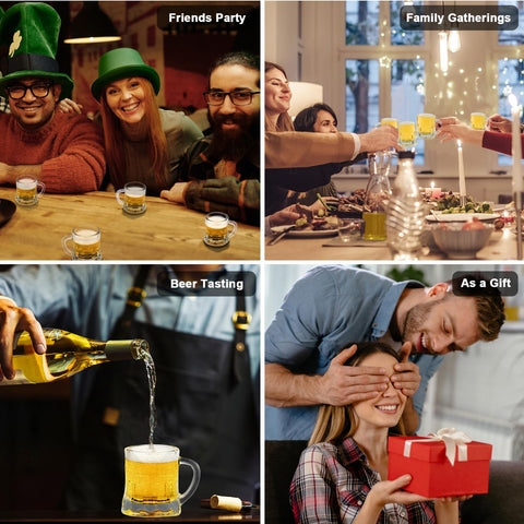 JUXINGDAZYF versatile use at home, hotel, restaurant for shots and mini drinks.