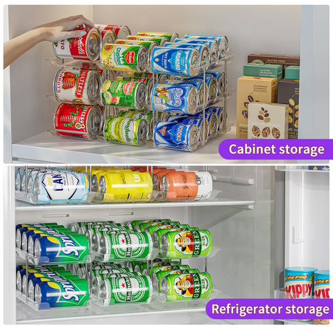 JUYUANHOM transparent modern design brightens the kitchen while organizing