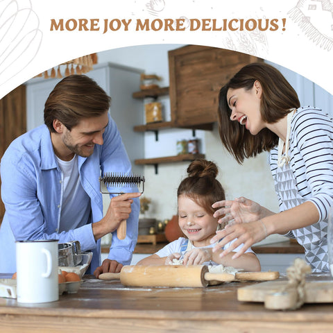 JuyVerq lattice cutter makes a thoughtful baking gift for enthusiasts.