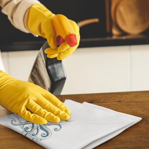 Jvpke octopus towels suitable for kitchen use, quick-drying performance.