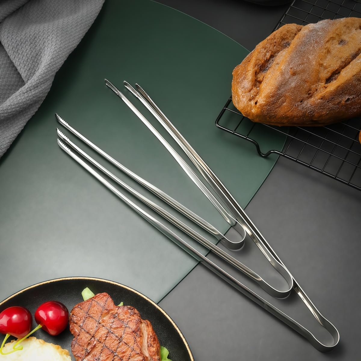 Buffet-ready JXHAPY tongs for events and parties