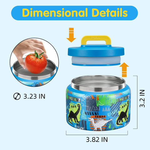 JXXM jar wide caliber eases filling and cleaning.