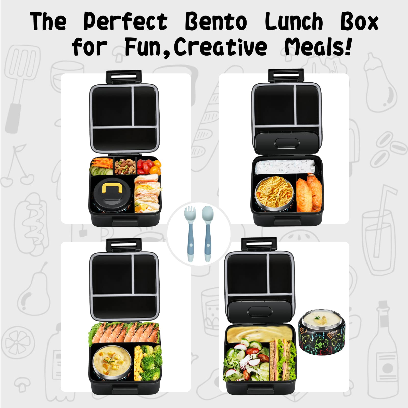 JXXM insulated lunch bag helps maintain temperature during the day