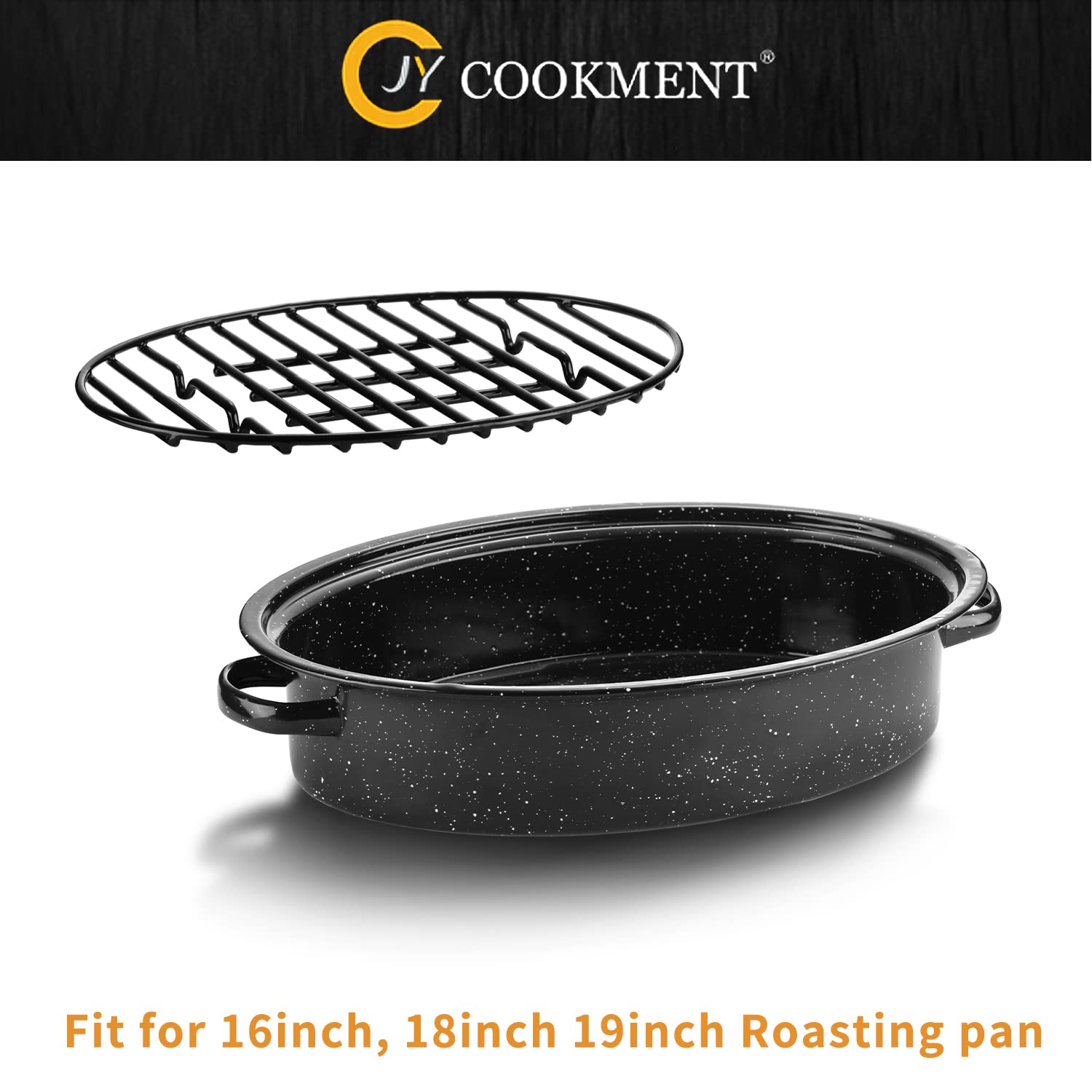 JY COOKMENT multi-use kitchen rack supports roasting, drying, cooling, and grilling.