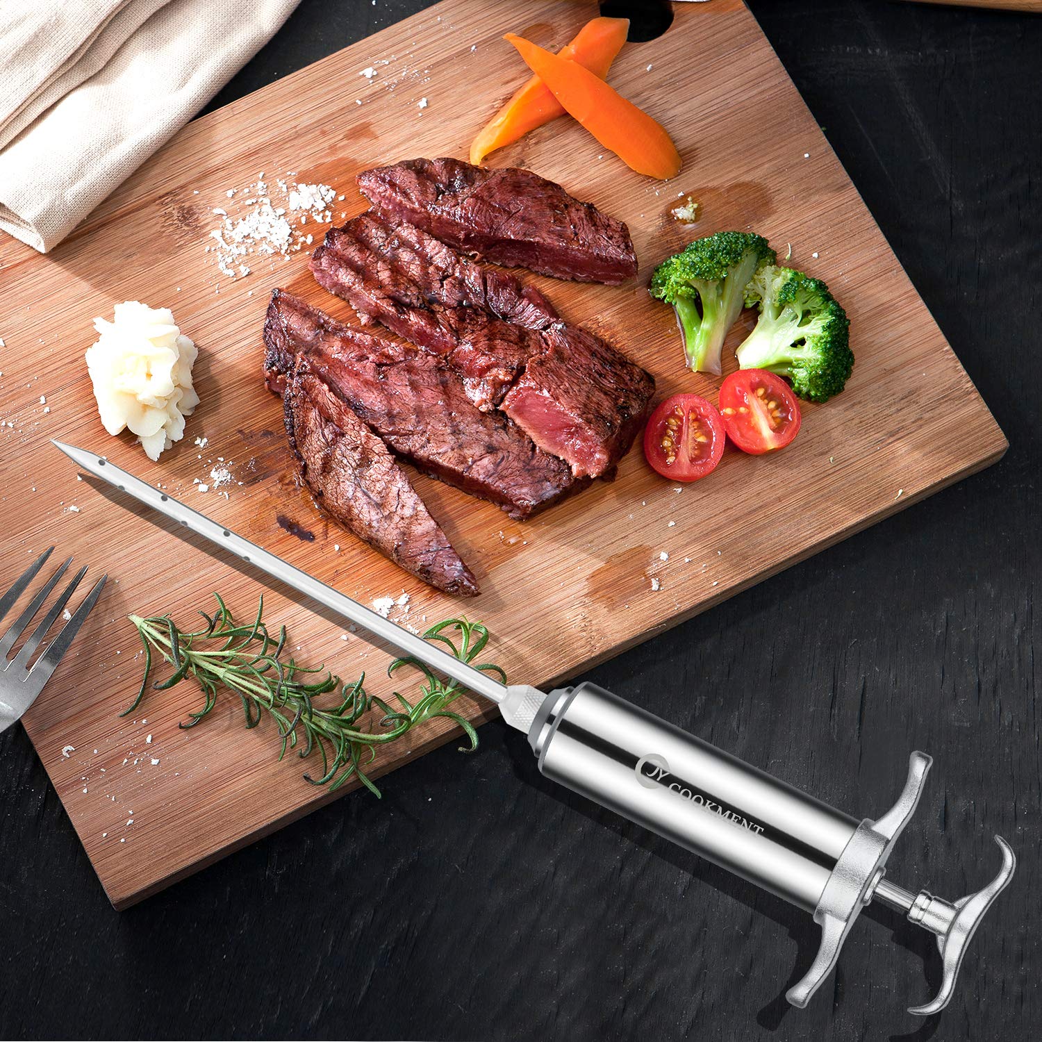 JY COOKMENT professional needles highlight precision for different marinades