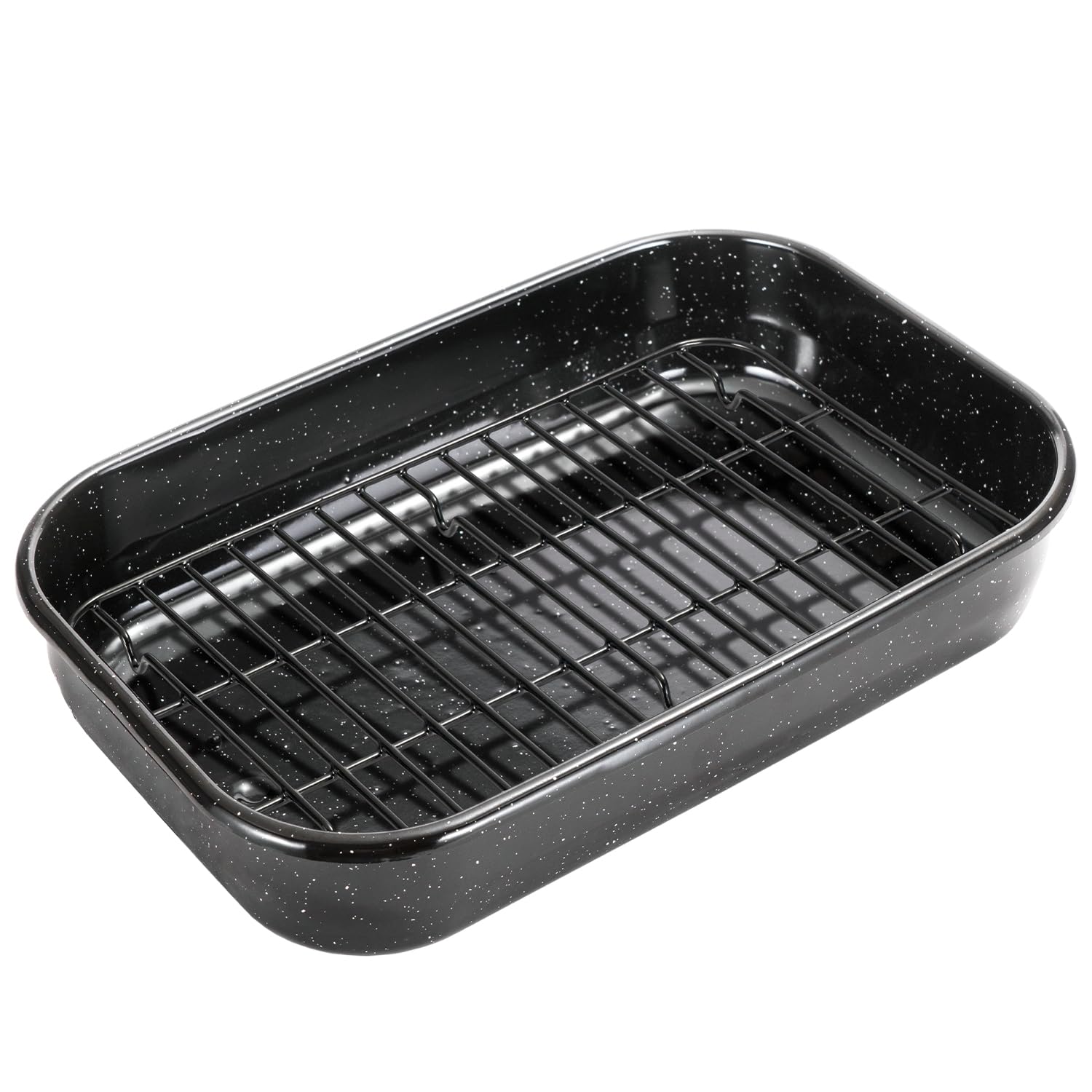 JY COOKMENT roasting pan 16x11 inch for even heating during roasting