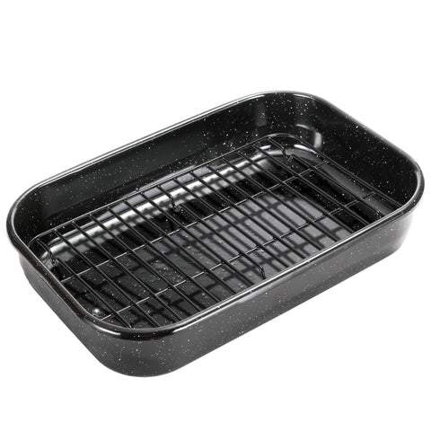 JY COOKMENT roasting pan 16x11 inch for even heating during roasting