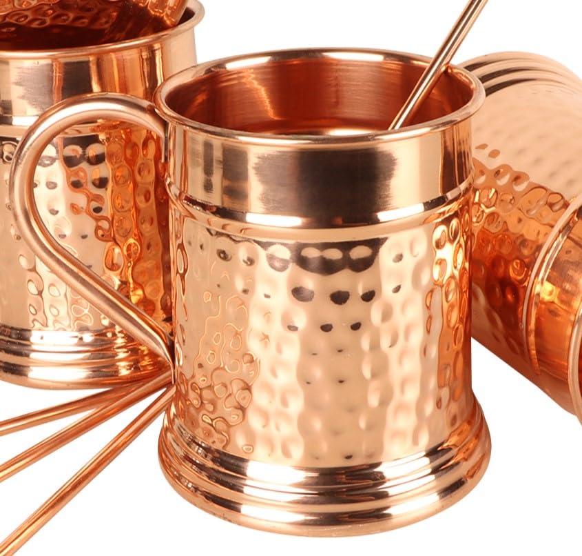 JYPR pure copper mug 22oz handcrafted for cocktails and beer