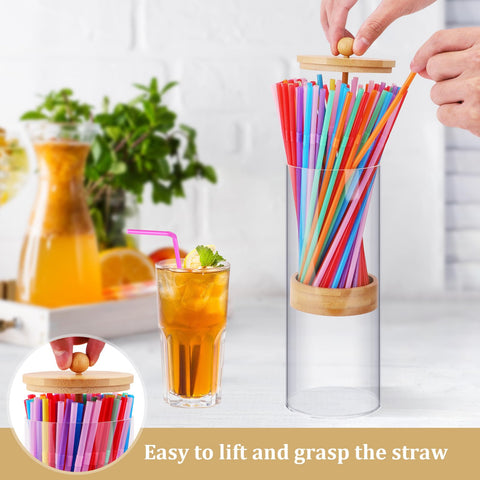 JYPS transparent acrylic body showcases straw colors while staying organized.
