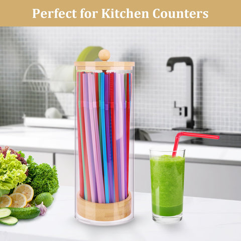 JYPS open-lid design enables one-handed straw grab.