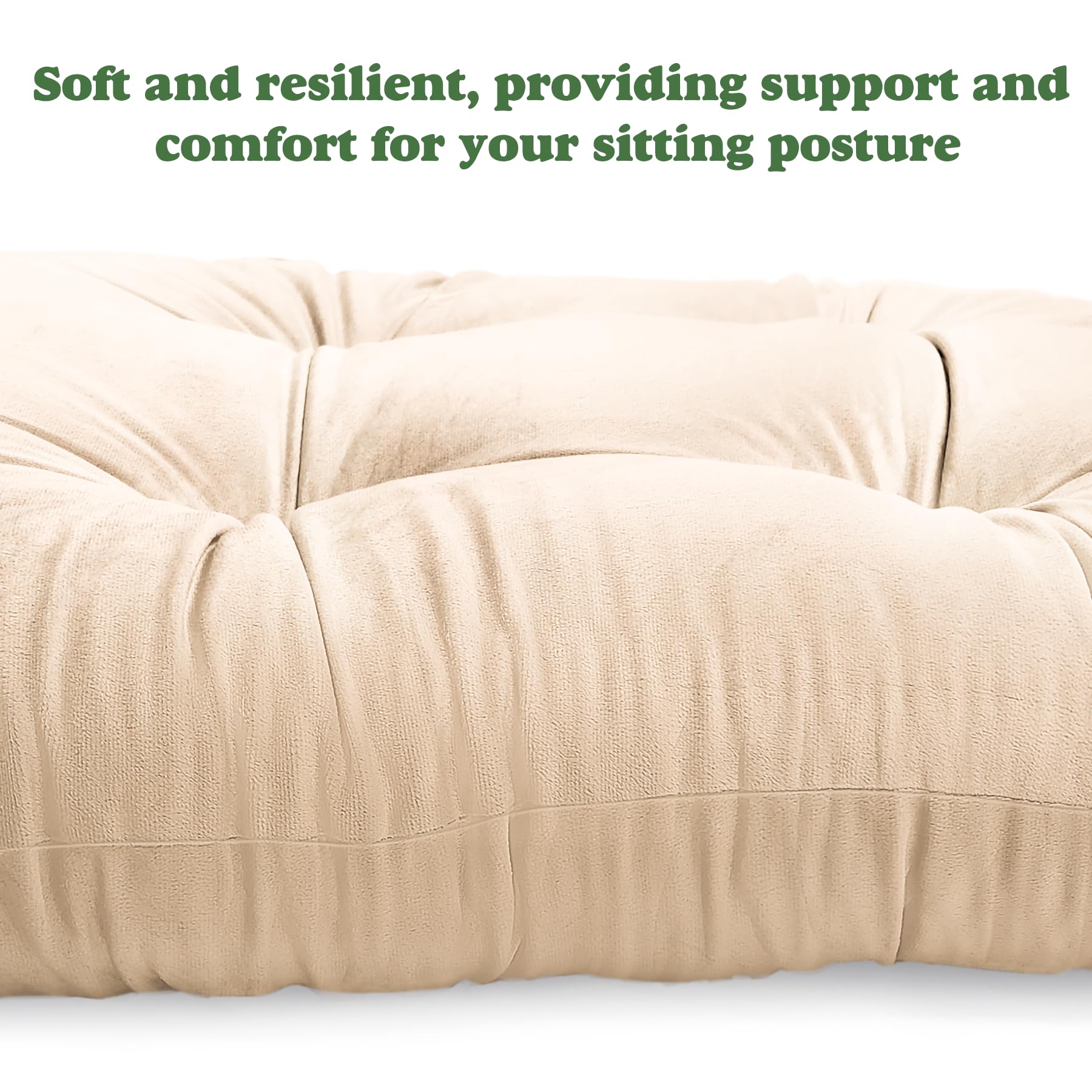 JZHLLA anti-slip back keeps cushions in place during use
