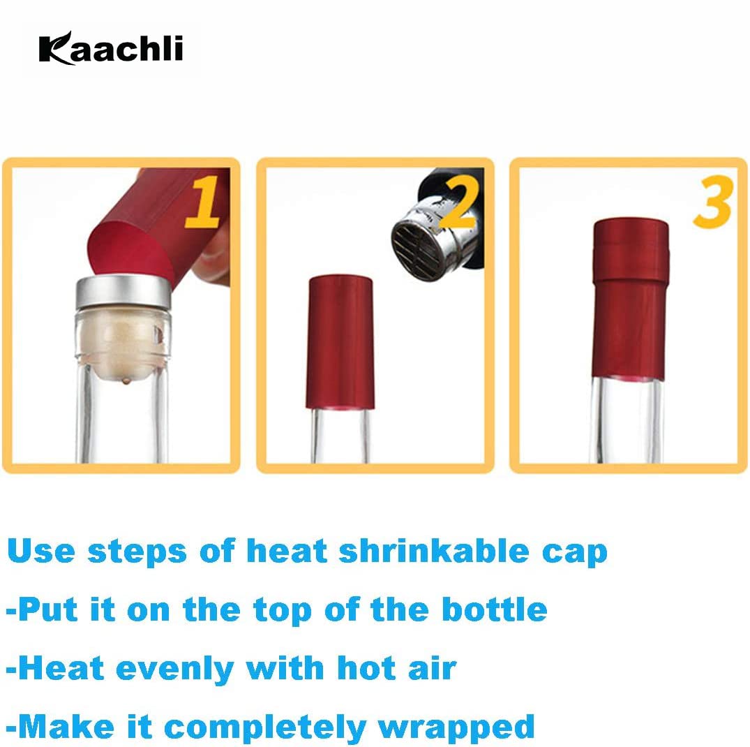 Kaachli airtight lid assembly shown with clear glass bottle.