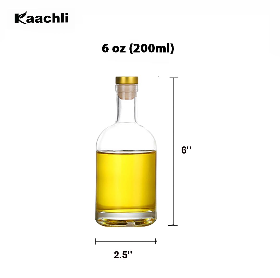 Kaachli cork stopper close-up, secure lid for beverages and oils.