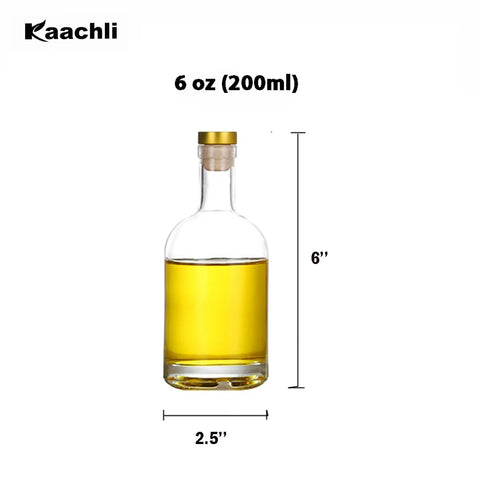 Kaachli cork stopper close-up, secure lid for beverages and oils.