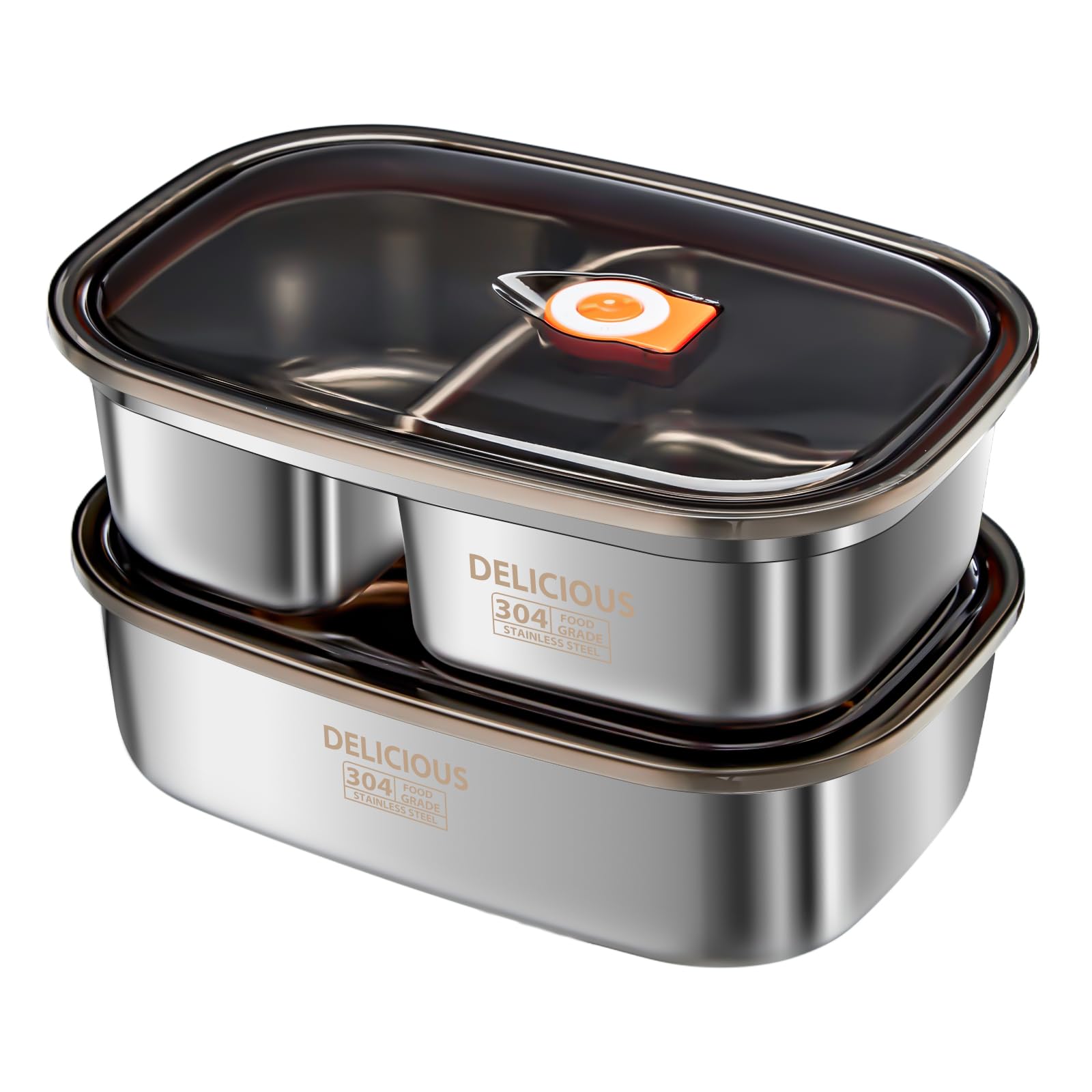 Kabbas bento box 1.7L solo compartment for organized meals on the go
