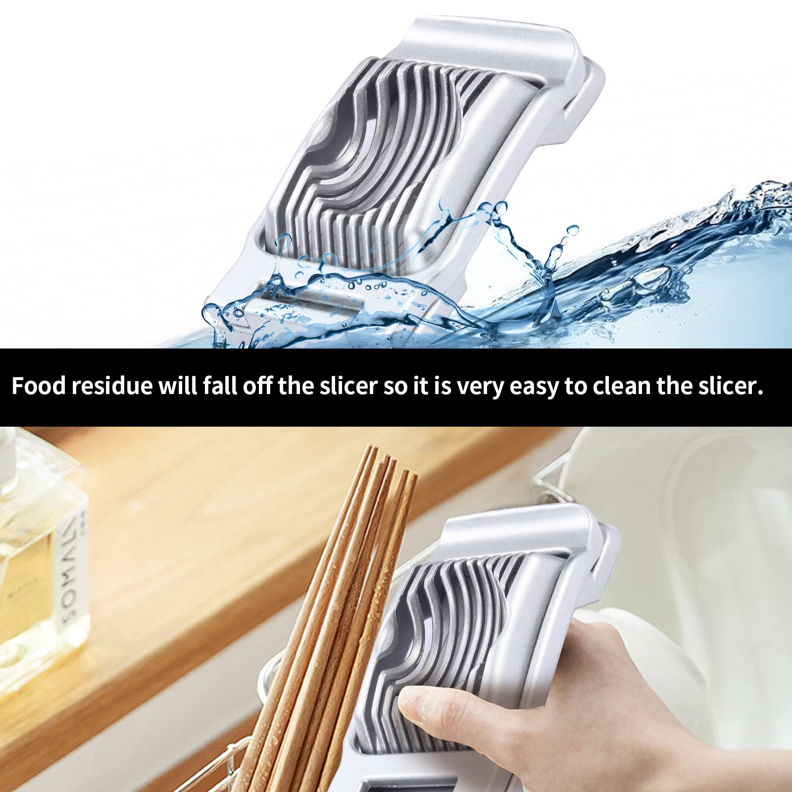 KABUDA hollow base enables easy cleaning after use.