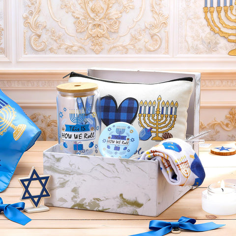 Kacctyen Hanukkah cotton socks are soft and breathable