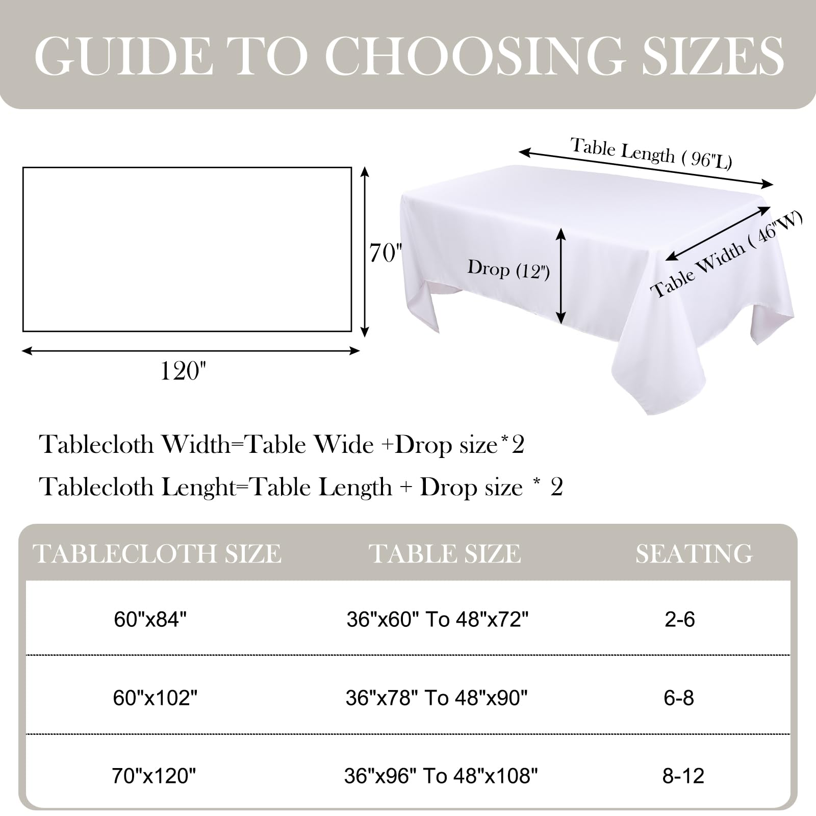 Kachanaa washable polyester tablecloth highlighting stain resistance in a dining setup.