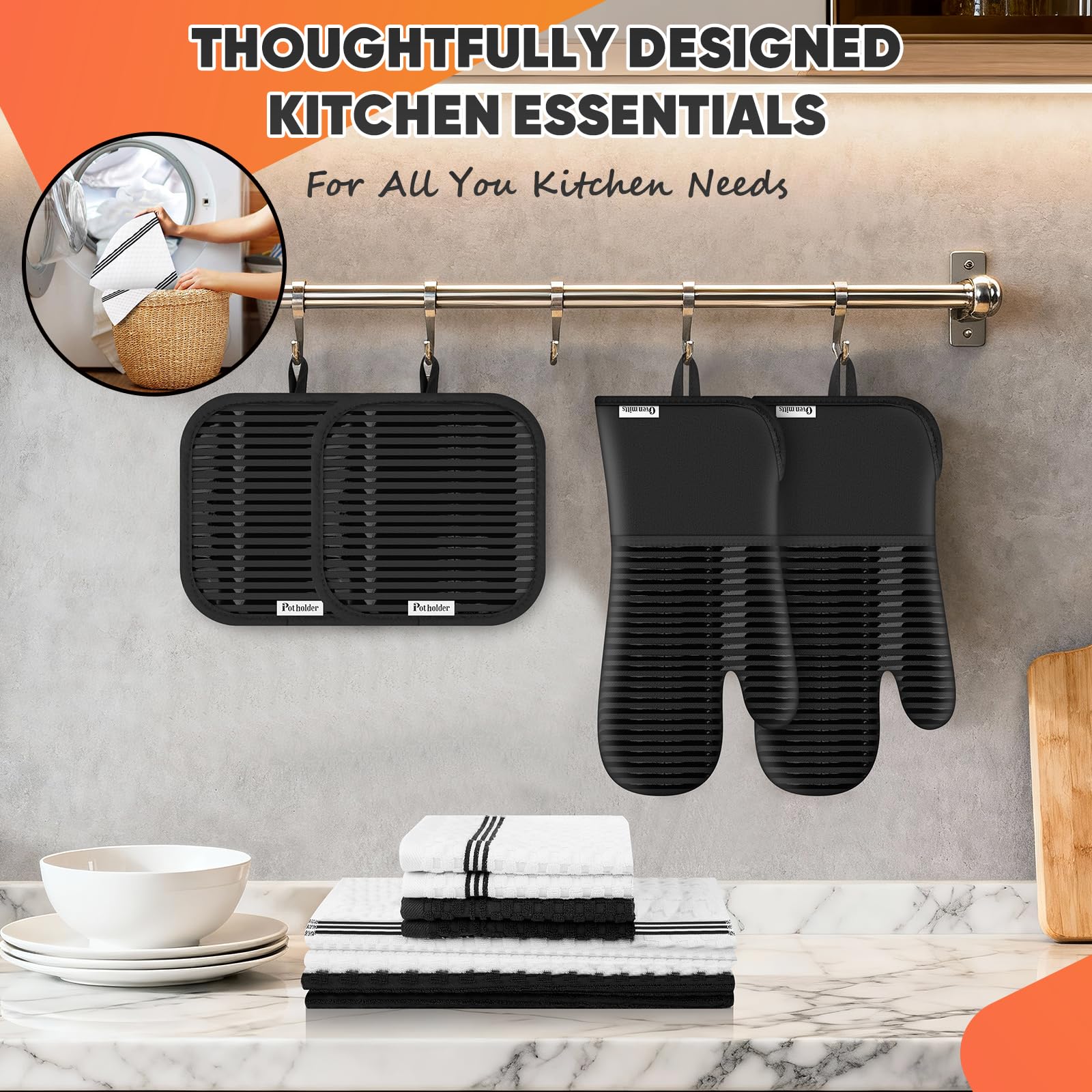 KacNacPro heat-resistant material withstands high oven temperatures.