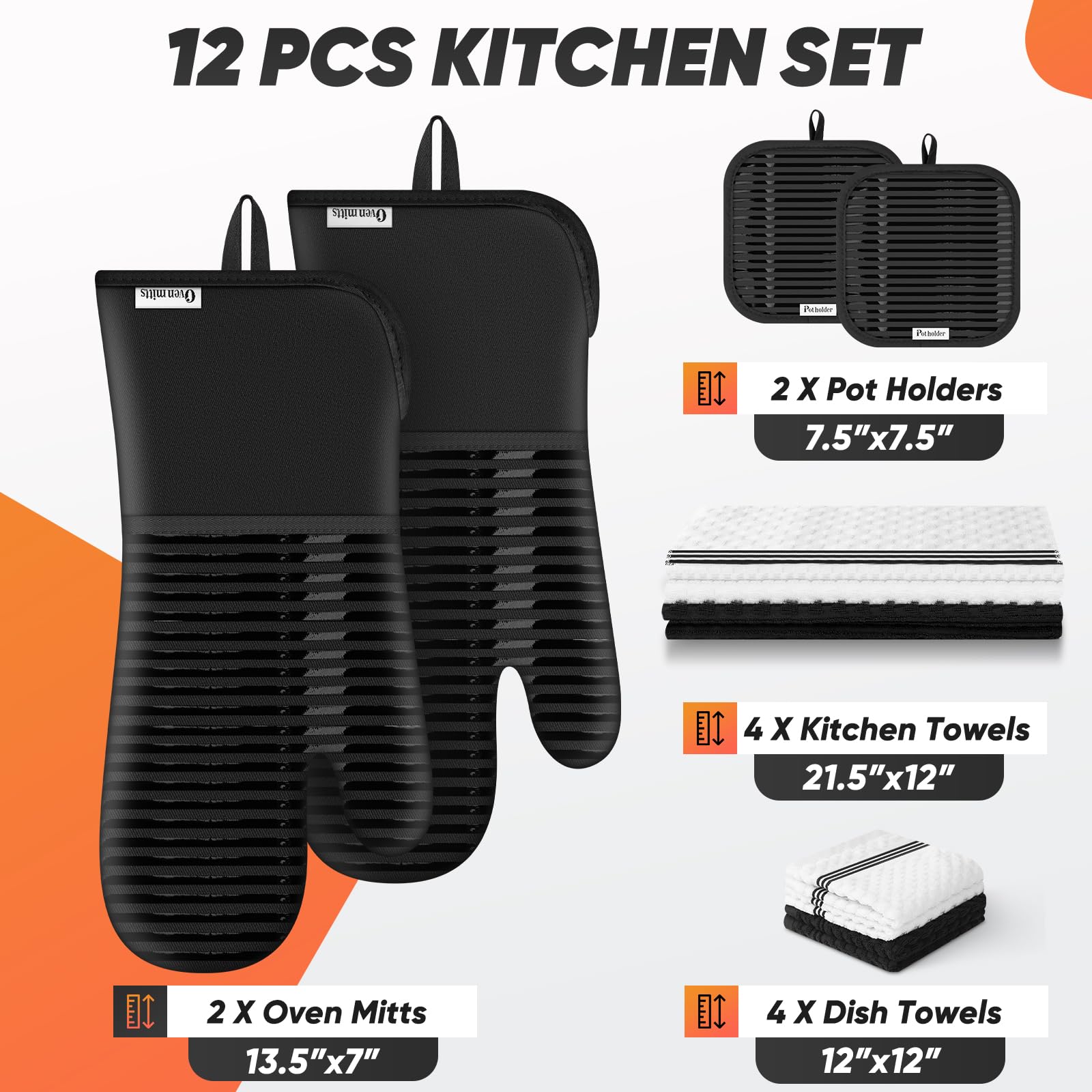 KacNacPro pot holders pair offer heat protection and a confident grip on hot cookware.